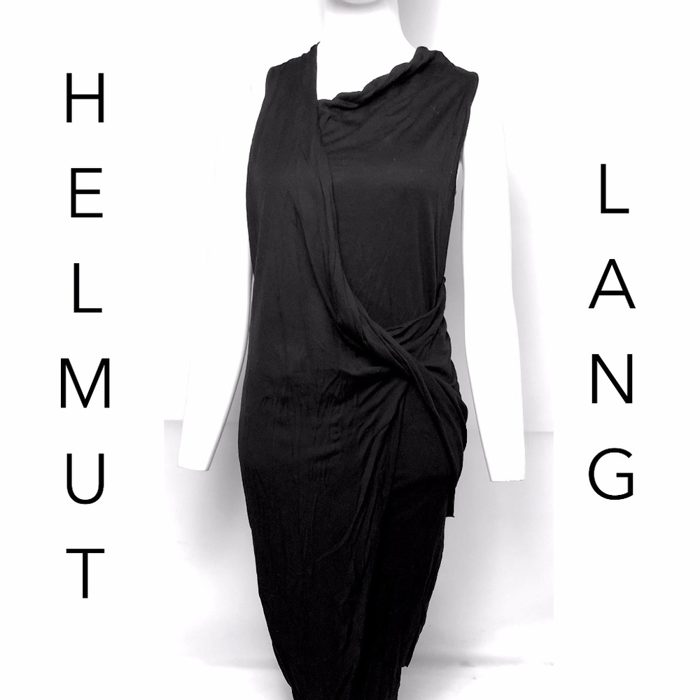 NWT Helmet Lang Dress Size Sm.